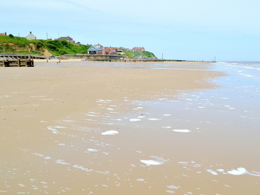 29850 is the white house 2nd from left with the chimney | Smugglers Lookout, Mundesley-on-Sea