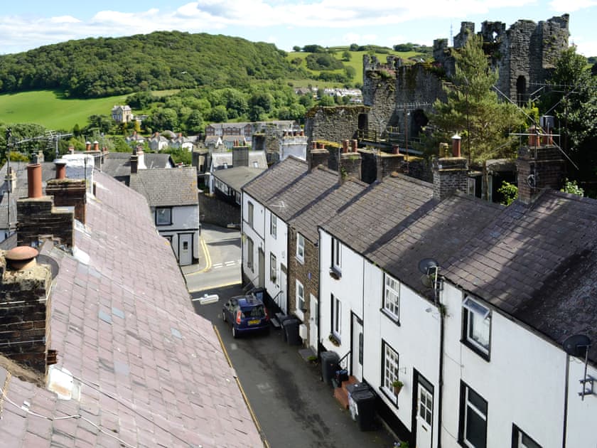 Cottage view from town walls  | Watkin Cottage, Conwy