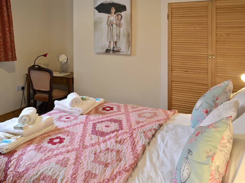 Light and airy double bedroom | Orchard Cottage, Old Liverton Village, near Whitby
