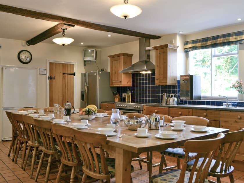 Kitchen/diner | Little Brampton Farmhouse, Clunbury, nr Ludlow