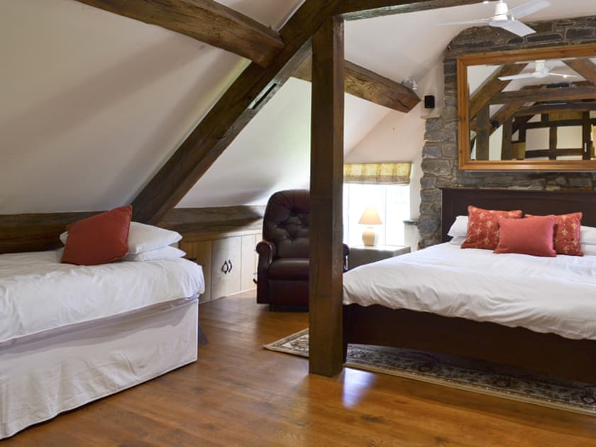 Bedroom | Little Brampton Farmhouse, Clunbury, nr Ludlow