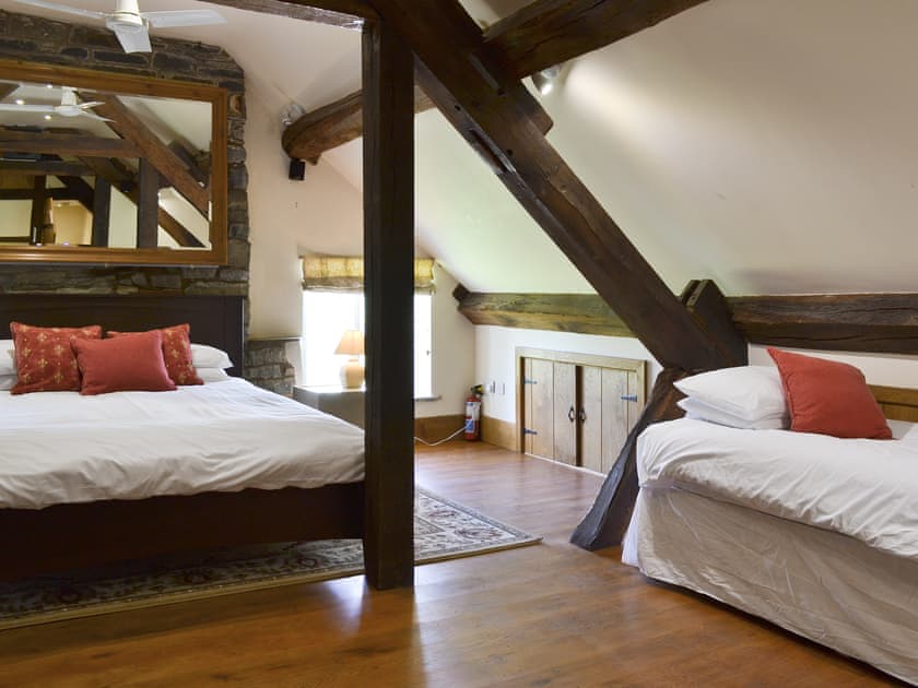 Bedroom | Little Brampton Farmhouse, Clunbury, nr Ludlow