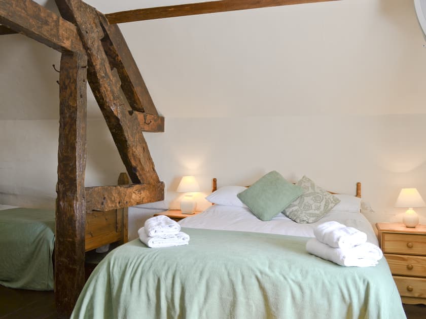 Bedroom | Little Brampton Farmhouse, Clunbury, nr Ludlow