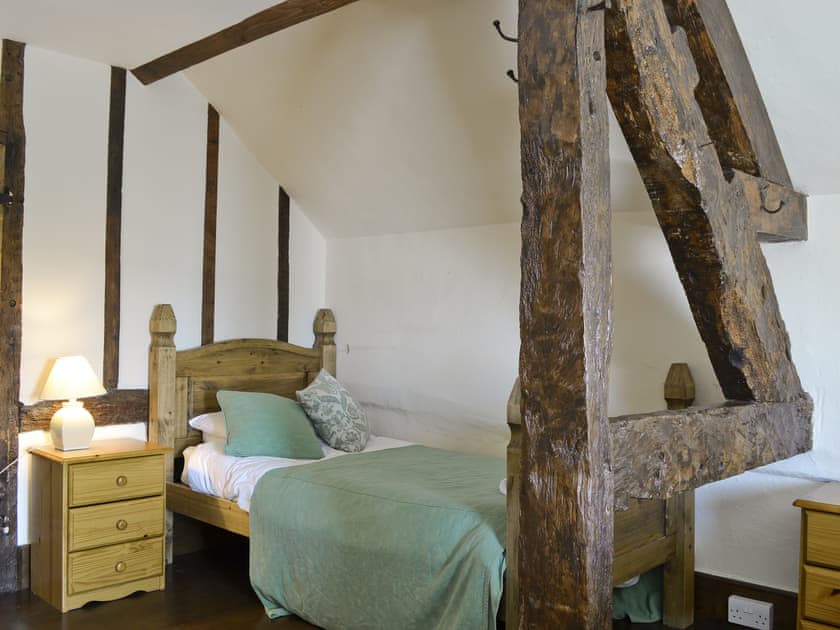 Bedroom | Little Brampton Farmhouse, Clunbury, nr Ludlow