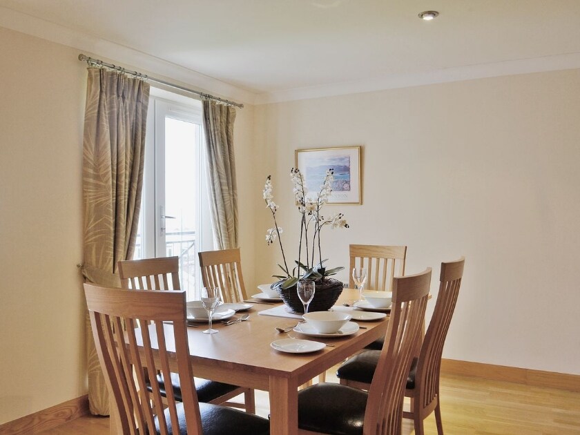 Typical Open plan living/dining/kitchen | Links Apartments - Links Apartment 1, Brora