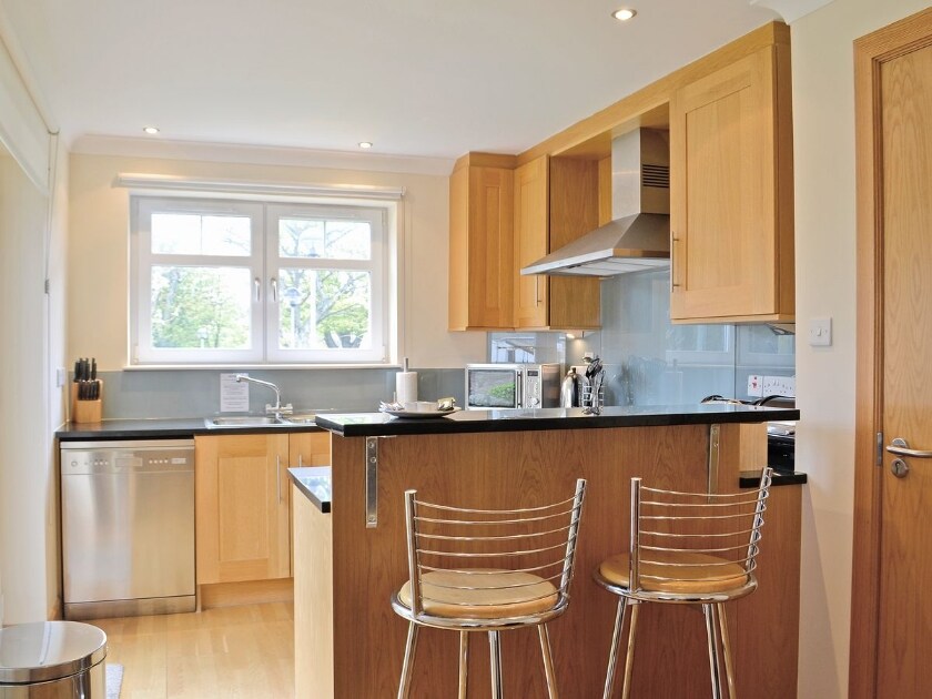 Typical Open plan living/dining/kitchen | Links Apartments - Links Apartment 1, Brora