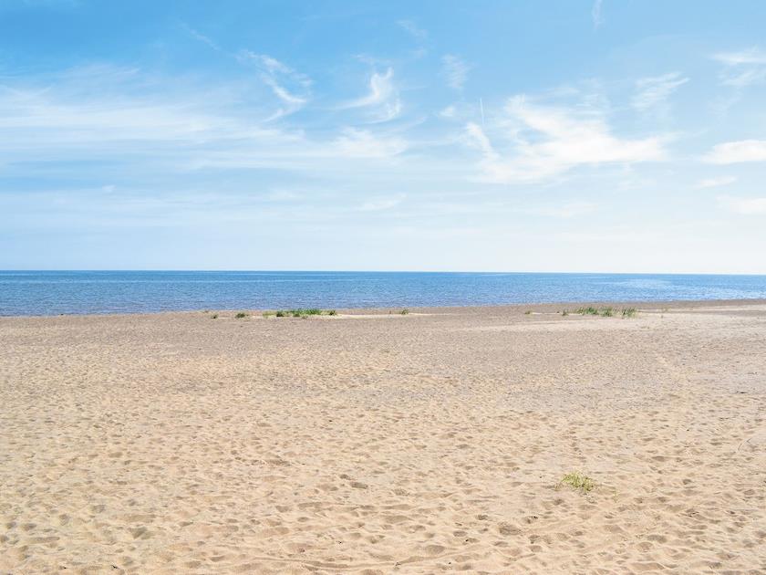 Nearby beach
