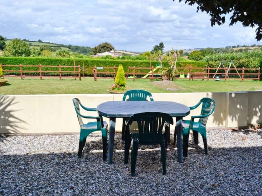 Sitting-out-area | Crossways - Copper Tree Cottage, Maidencombe, nr. Torquay