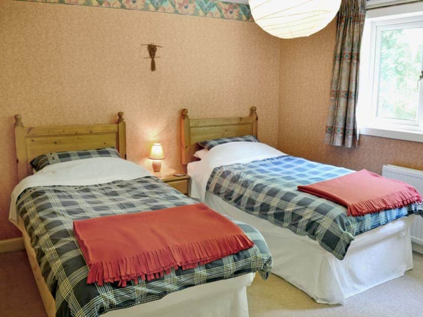 Twin bedroom | Squirrel Cottage, Palnure near Newton Stewart