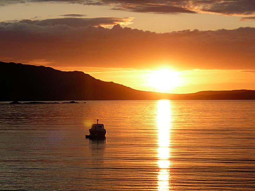 Surrounding area sunset | The Narrows, Poolewe, near Gairloch