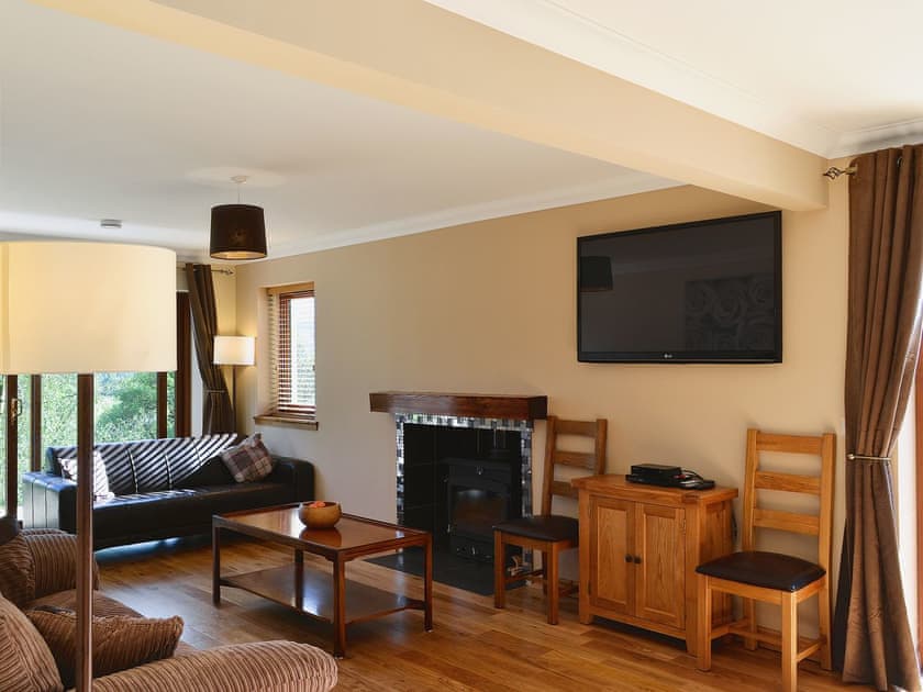 Open plan living/dining room/kitchen | Lochy Bay (Coire Liath), Gairlochy, nr. Fort William