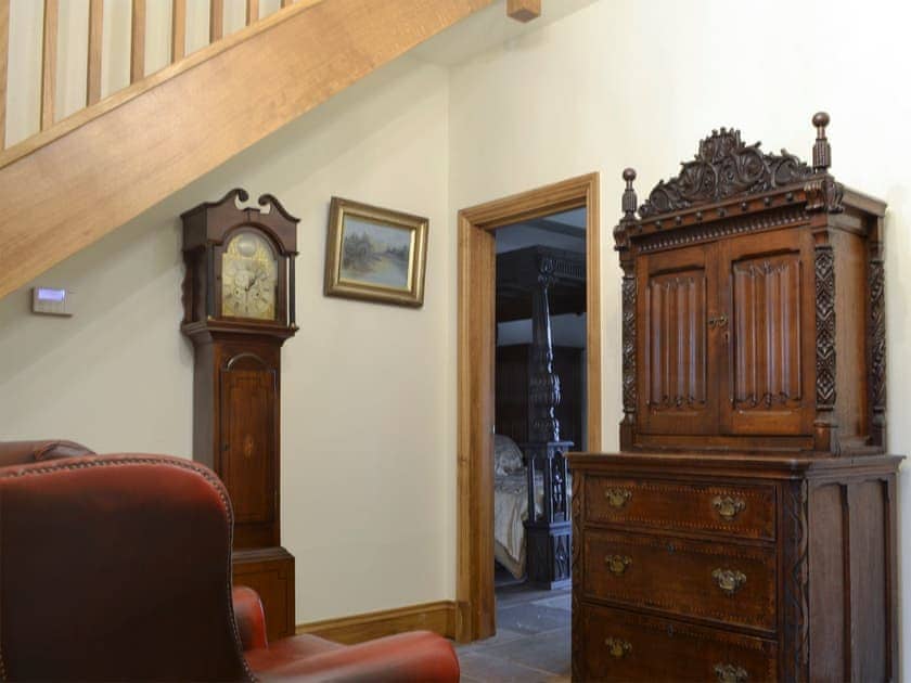 Characterful heritage furnishings within hallway | The Corn Store - High Thorn Farm Cottages, Selside near Kendal