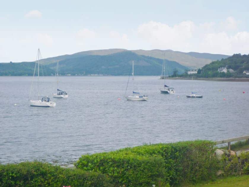 View from cottage garden | Tigh an Uillt, Strachur, nr. Inveraray