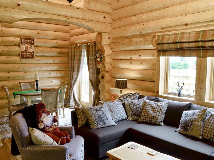 Living room/dining room | Fir Tree Lodge, Groesffordd Marli, nr. Abergele