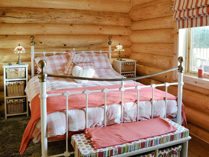 Double bedroom | Fir Tree Lodge, Groesffordd Marli, nr. Abergele