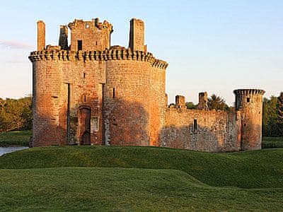 Caerlaverock Castle  | Whitecroft - Rose Cottage, Dalbeattie