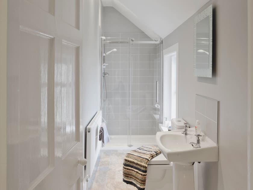 Shower room | Balcary Mews Cottage, Auchencairn