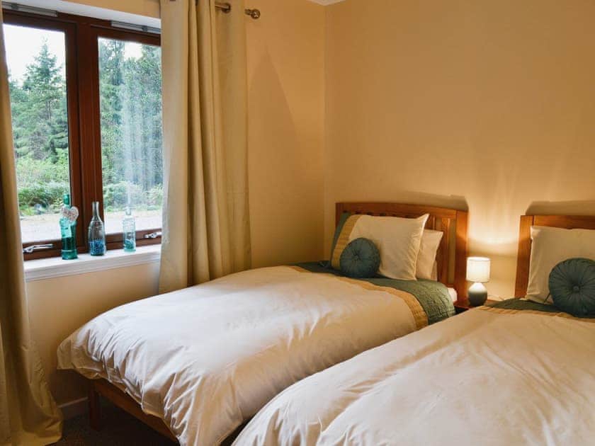 Twin bedroom | Birchland - Cairn View, Strachan, nr. Banchory