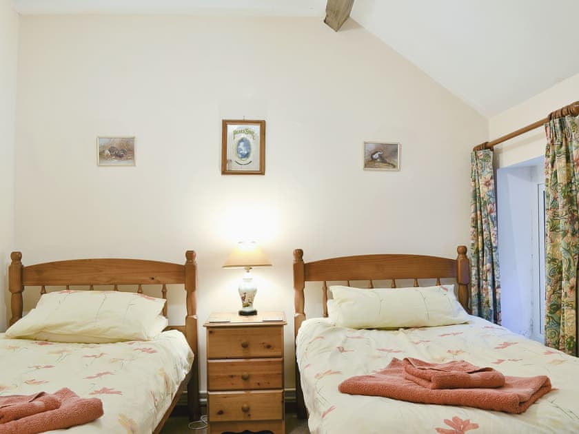 Twin bedroom | Woodside - The Old Smithy, Llandadarn Fynydd, nr. Llandrindod