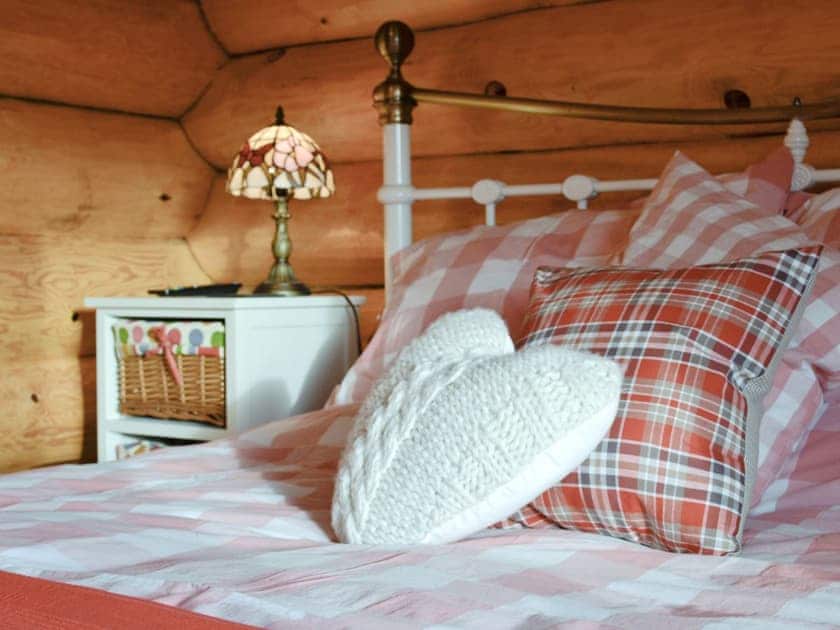 Double bedroom | Fir Tree Lodge, Groesffordd Marli, nr. Abergele
