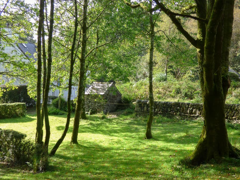 Delightful rear garden | Little Boreland, Gatehouse of Fleet