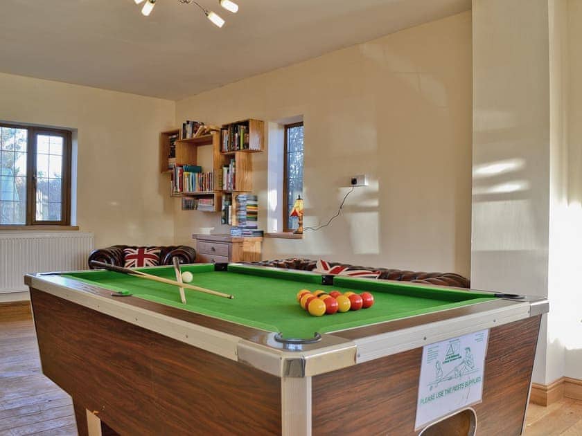 Games room | Celyn, Montgomery