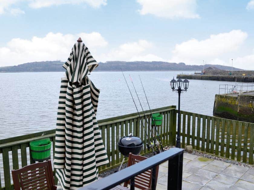Balcony | Seaview Cottage, Garlieston