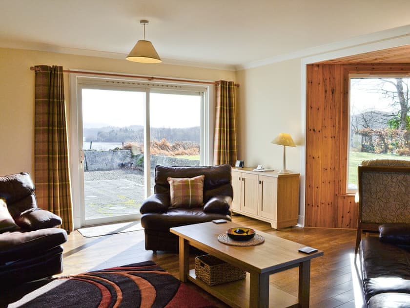 Living room | Tigh Grianach, North Connel, near Oban