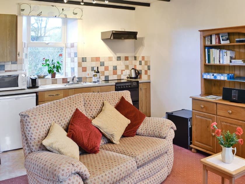 Open plan living/dining room/kitchen | Old Dairy, St Juliot, nr. Boscastle
