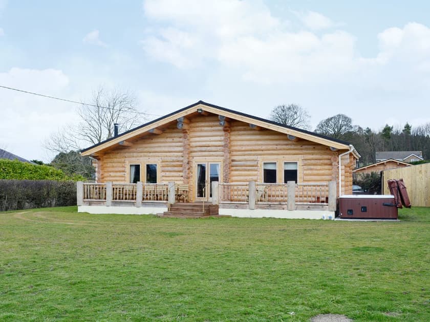 Garden | Grouse Lodge - Bryn y Pin Lodges, Groesffordd Marli, near Abergele