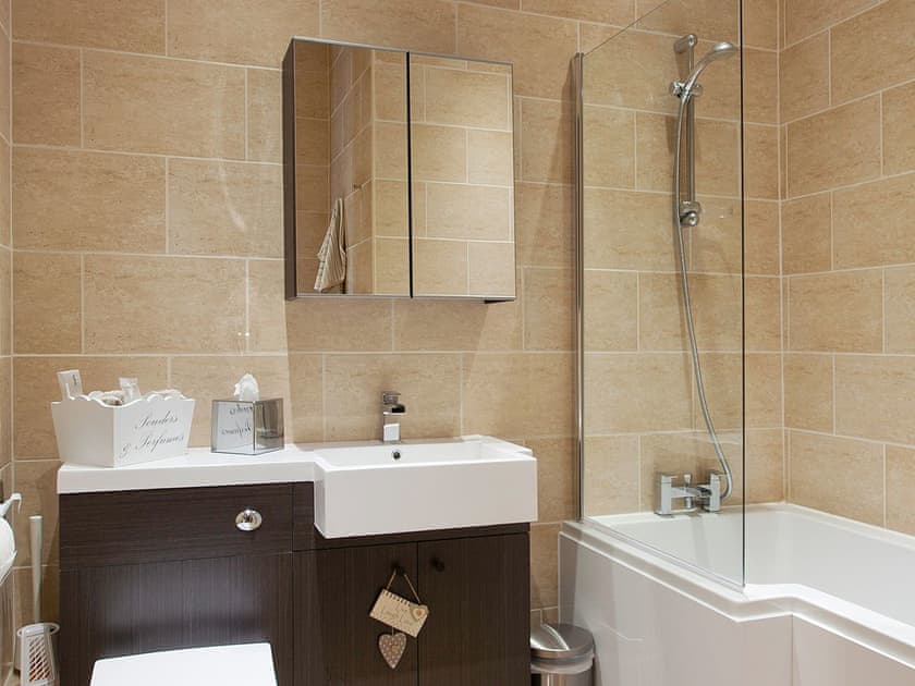 Stylish bathroom | Number 1 - The Old Stables, Knitsley, near Lanchester