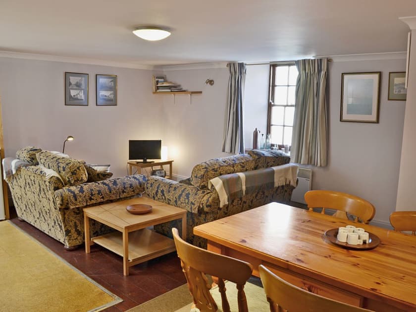 Open plan living/dining room/kitchen | Lee Cottage, Holy Island