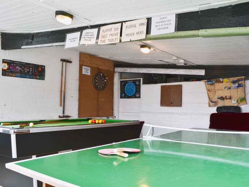 Games room | Madog’s Wells - Wrens Nest, Llanfair Caereinion, nr. Welshpool