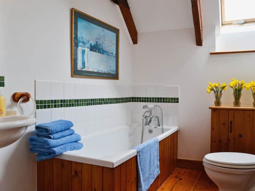 Bathroom | Wheeldon Farm Adventure Cottages - Monkshood, Halwell, nr. Totnes