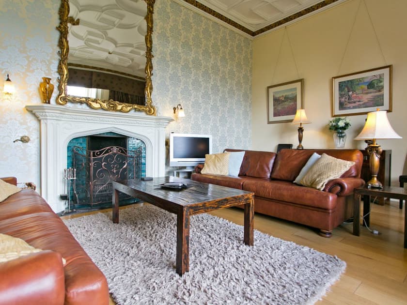 Living room | Staffield Hall Country Retreats - Manor Hall, Staffield, nr. Penrith