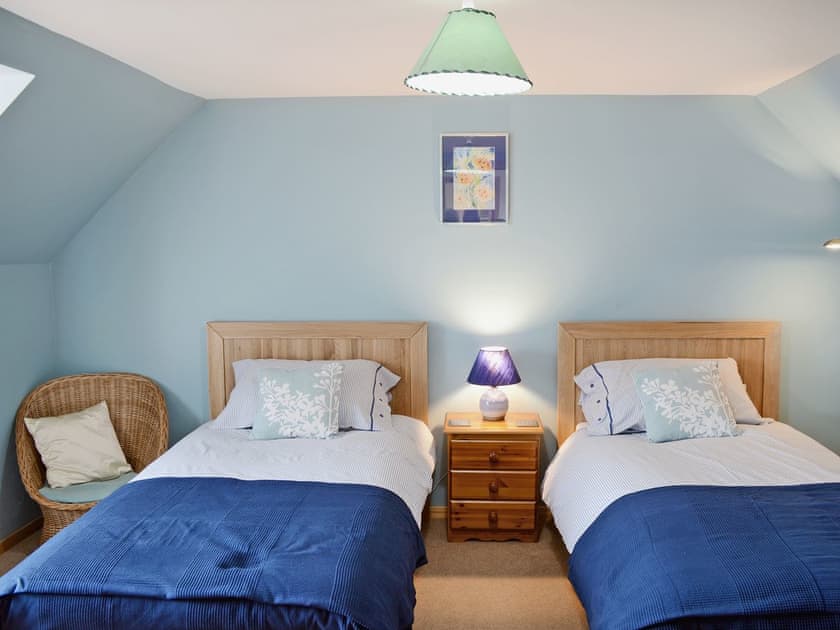 Twin bedroom | Ben View, Gairloch, Wester Ross