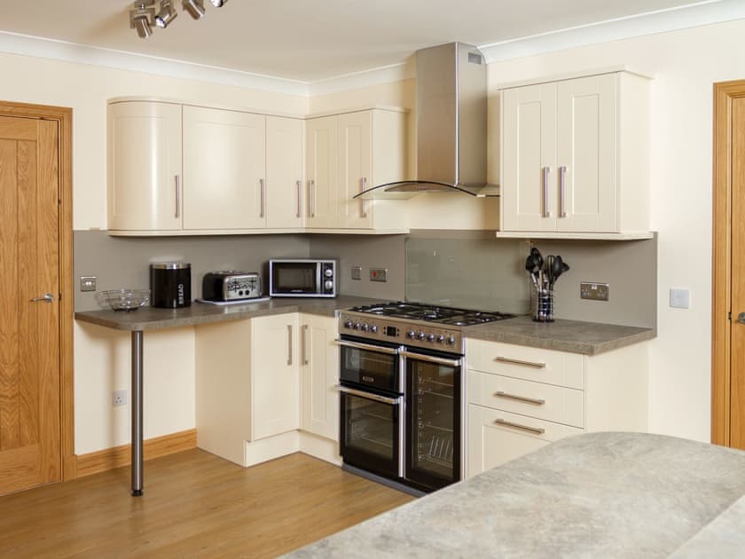 Well-appointed stylish kitchen | Seascape - Seascape Cottages, Southerness, near Dumfries