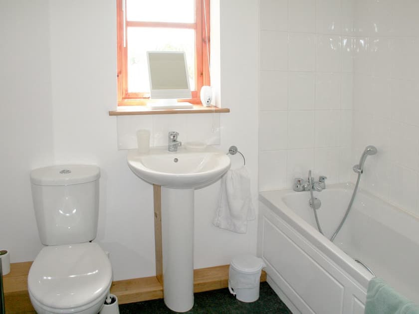 Bathroom | Berry Barns - Lakeside Lodge, Shebbear, nr. Beaworthy