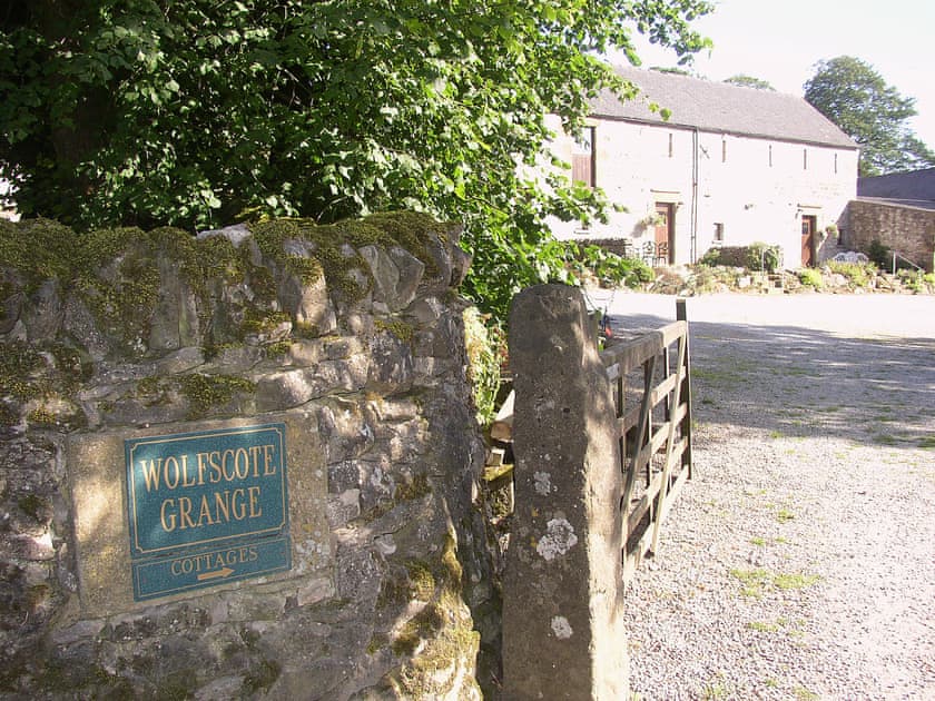 Entrance to complex | Wolfscote Grange Farm - Wolfscote Cottage, Hartington
