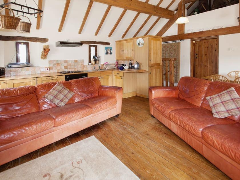 Open plan living/dining room/kitchen | Wolfscote Grange Farm - Swallows Return, Hartington