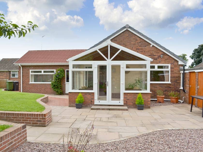 Exterior and patio | Apple Garth, Chirk