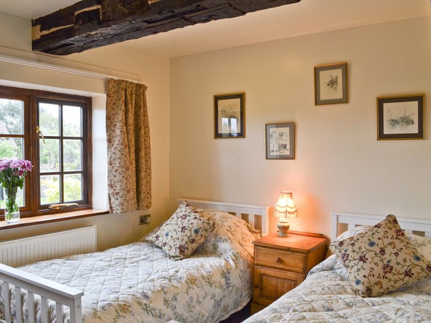 Twin bedroom | Keepers Cottage, East Burton, nr. Wareham