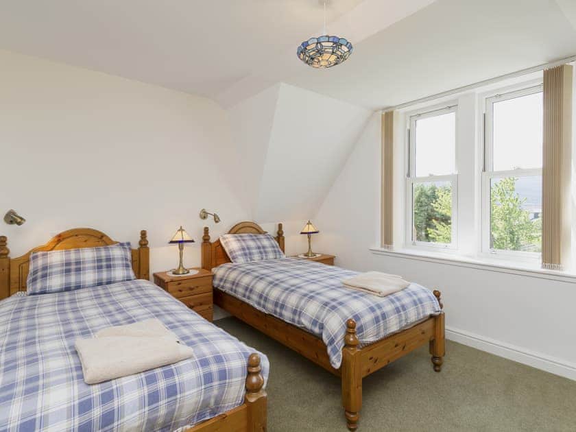 Pretty twin bedroom | Torfern, Corpach, near Fort William