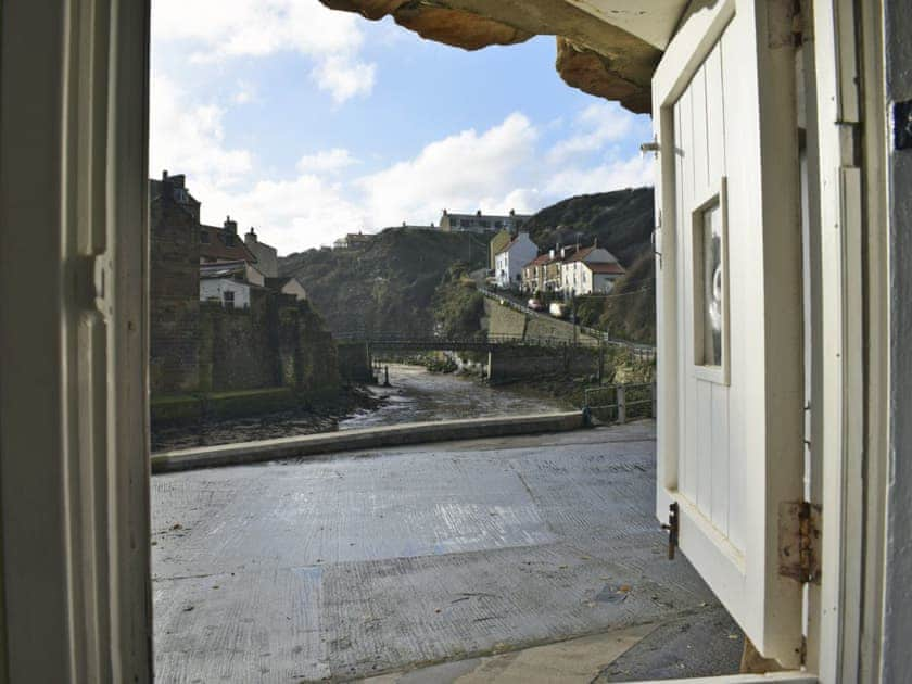 Wonderful quayside views | The Anchorage, Staithes, near Whitby