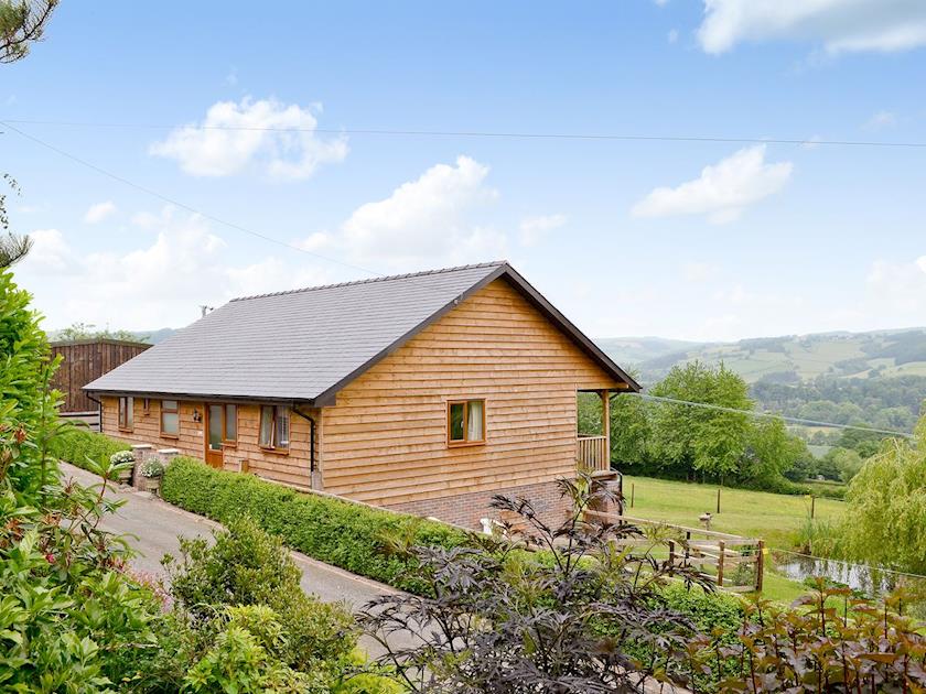 Exterior with fantastic views | The Lodge, Presteigne