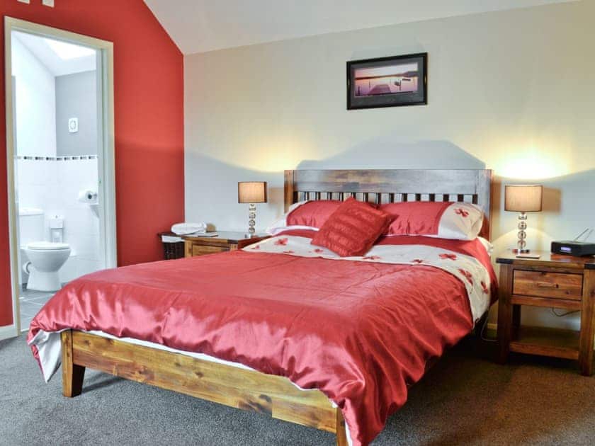 Double bedroom | West Rose Barn, Red Roses, nr. Whitland