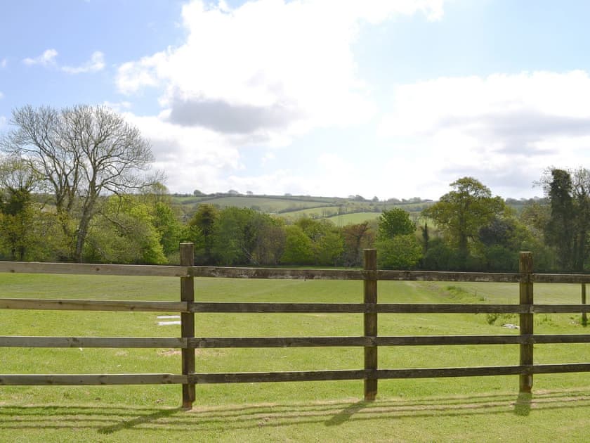 Garden and grounds | Trecan Farm Cottages - Hayloft, Lanreath, nr. Lostwithiel