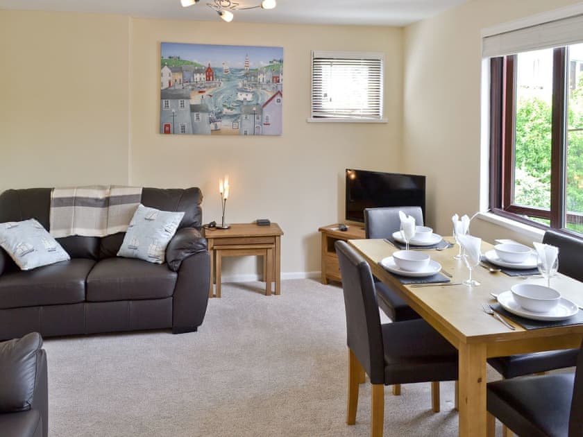 Living room/dining room | Watersmeet, Looe