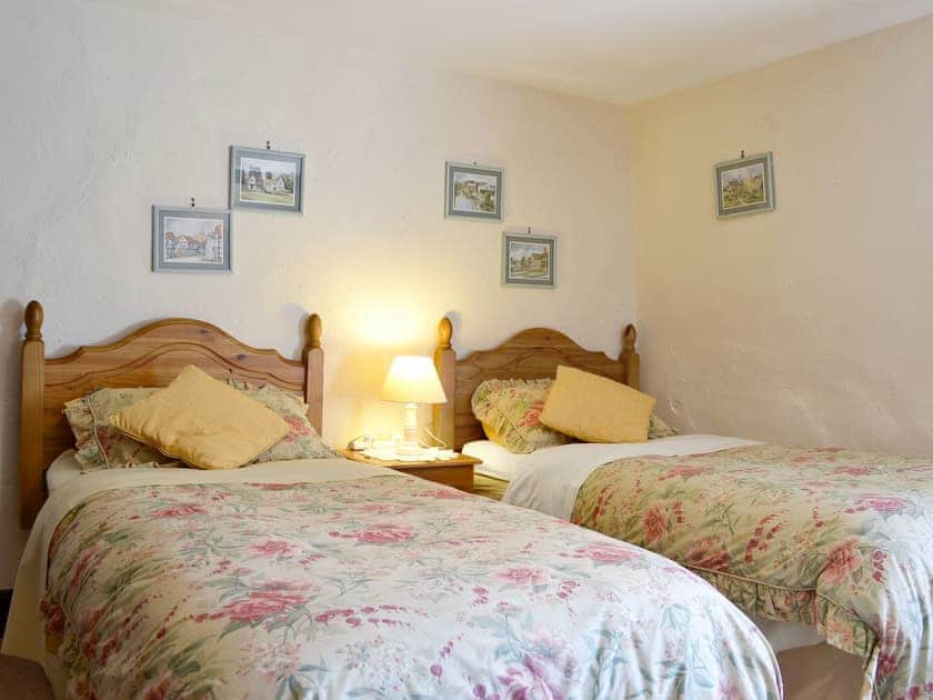 Twin bedroom | Forget-me-not Cottage, New Radnor, nr. Hay-on-Wye