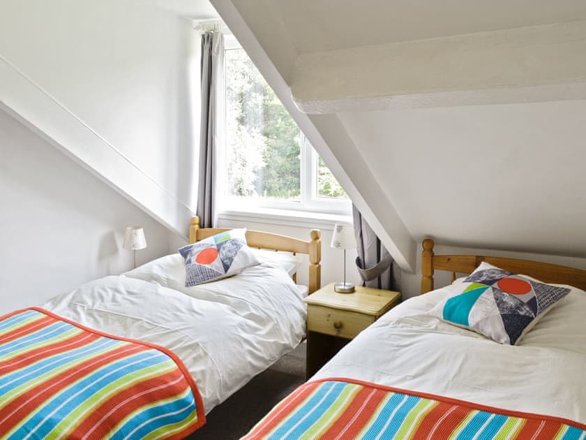 Twin bedroom | Shore Cottage, Carsluith near Newton Stewart